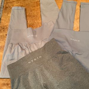 3 NVGTN leggings + bike shorts Medium